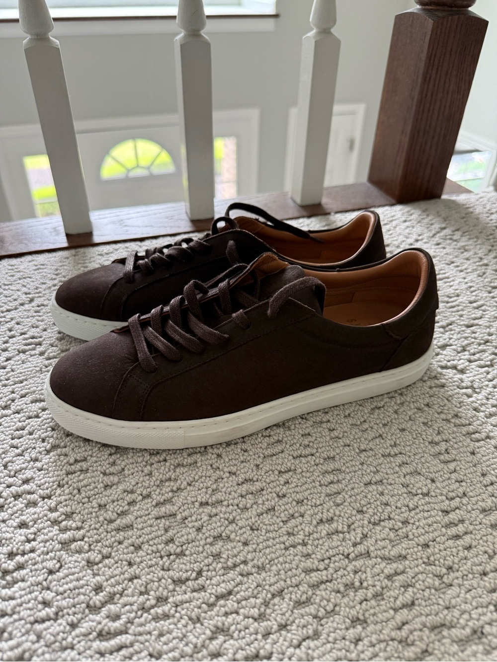 GREATS Men’s Brown Reign Sneaker - New without box size 8.5